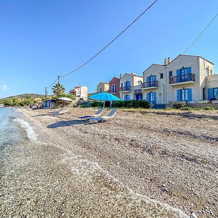 Kyparissis Beach Houses Skala Mistegnon Bagian luar foto