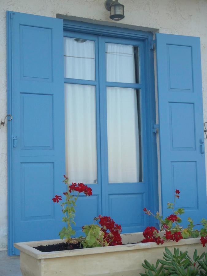 Kyparissis Beach Houses Skala Mistegnon Bagian luar foto
