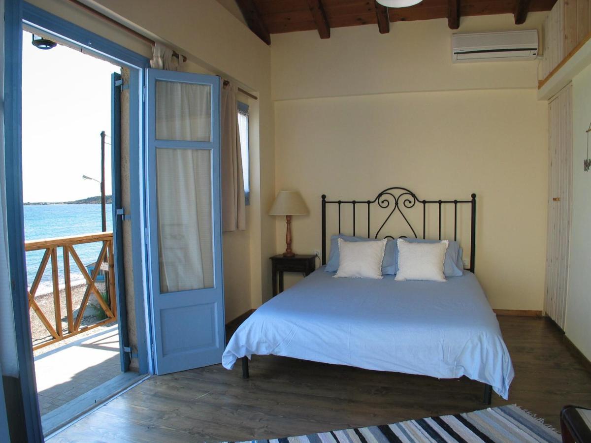 Kyparissis Beach Houses Skala Mistegnon Bagian luar foto